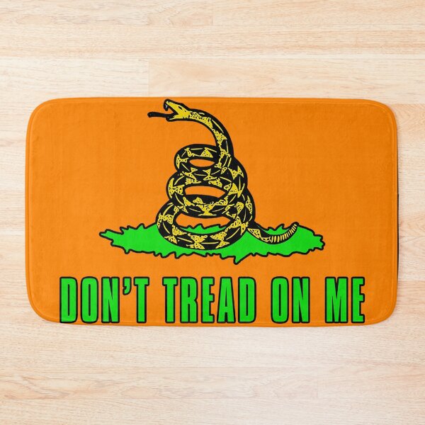 Item preview, Dont tread on me flag - Construction Safety Orange  designed and sold by unionpride.