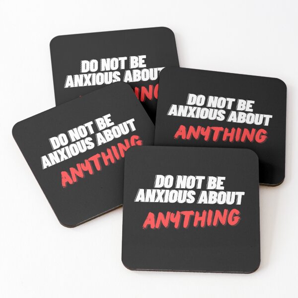 Item preview, Do Not Be Anxious About Anything Philippians Bible Verse Philippians V10 designed and sold by Family Journey with God.