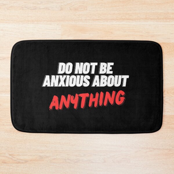 Item preview, Do Not Be Anxious About Anything Philippians Bible Verse Philippians V10 designed and sold by Family Journey with God.