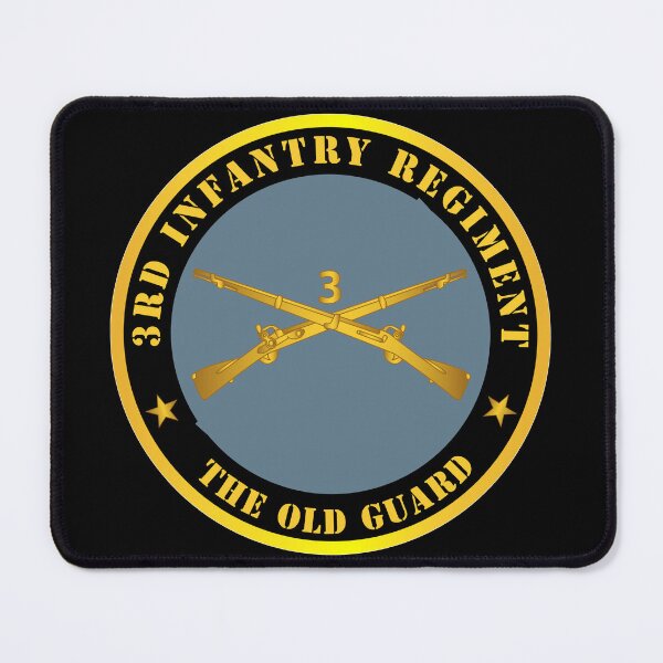 Item preview, Army - 3rd Infantry Regiment -The Old Guard w Inf Branch designed and sold by Military Insignia Products.