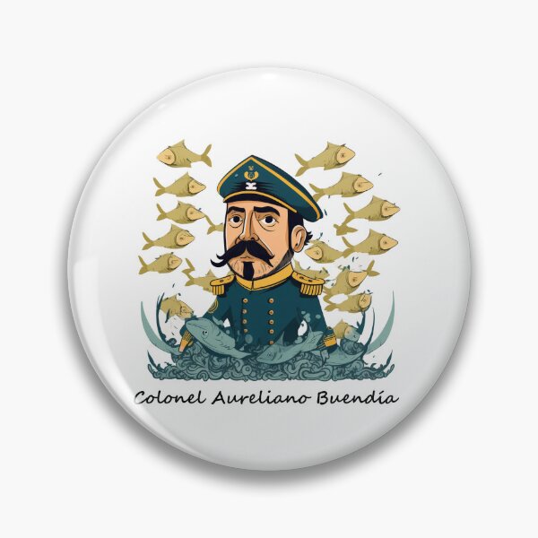 Item preview, Colonel Aureliano Buendia - 100 years of solitude designed and sold by Kameeno.