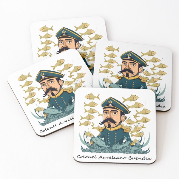 Item preview, Colonel Aureliano Buendia - 100 years of solitude designed and sold by Kameeno.
