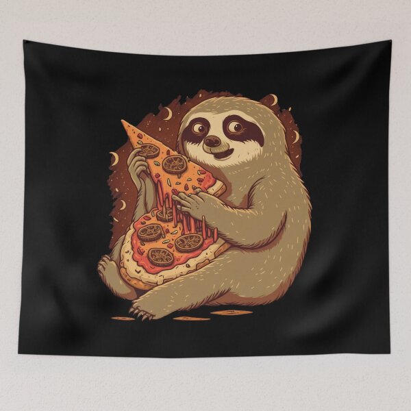 Artikelvorschau, Sloth Pizza entworfen und verkauft von k3rstman1.