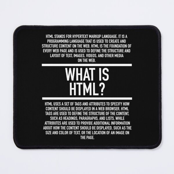 Item preview, HTML Defined  - Website Developer Coder designed and sold by HiddenVerb.