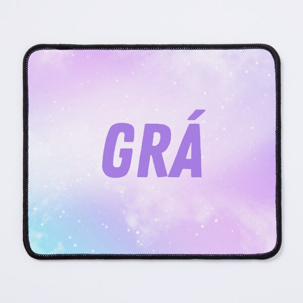 Item preview, Grá Irish Language Galaxy Background designed and sold by Irishprints.