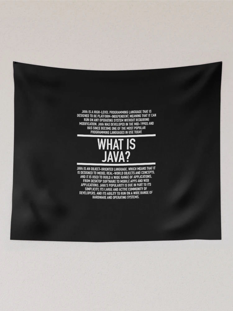Thumbnail 2 of 3, Tapestry, Java Defined - Website Developer Coder designed and sold by HiddenVerb.