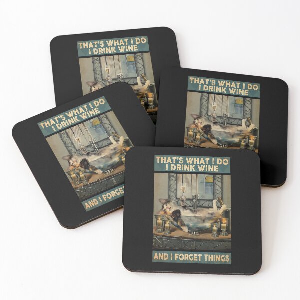 Item preview, AND I FORGET THINGS Funny Cat designed and sold by Delmonico2022.