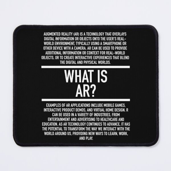 Item preview, AR Defined  - Augmented Reality Developer Coder designed and sold by HiddenVerb.