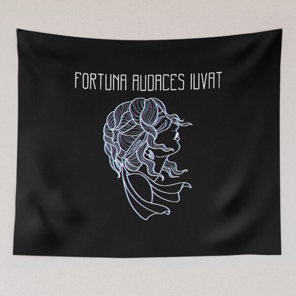Item preview, Fortuna audaces iuvat designed and sold by BrixtonWords.