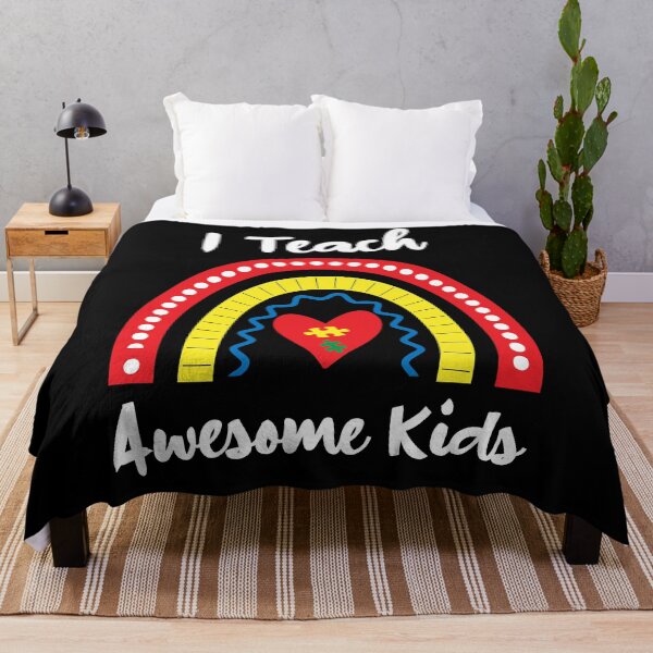 Item preview, I Teach Awesome Kids - Autism Awareness designed and sold by FirstTouch.