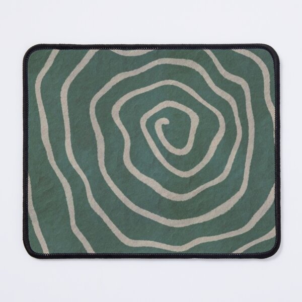 Item preview, Green and Beige Swirl designed and sold by ZedColors.