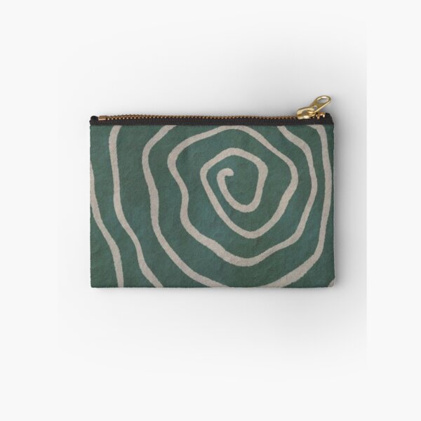 Item preview, Green and Beige Swirl designed and sold by ZedColors.
