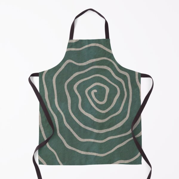 Item preview, Green and Beige Swirl designed and sold by ZedColors.