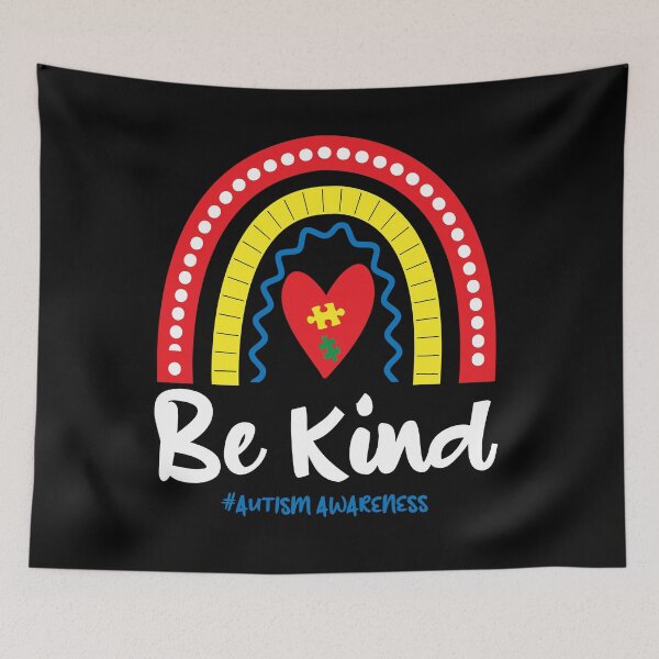 Item preview, Be kind - Autism Awareness designed and sold by FirstTouch.