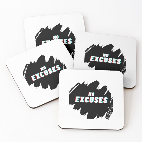 Item preview, No excuses gym motivation designed and sold by TomFitCL.