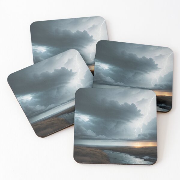 Item preview, Riding the Storm A Thrilling Artistic Interpretation of a Natural Disaster designed and sold by D3monic.