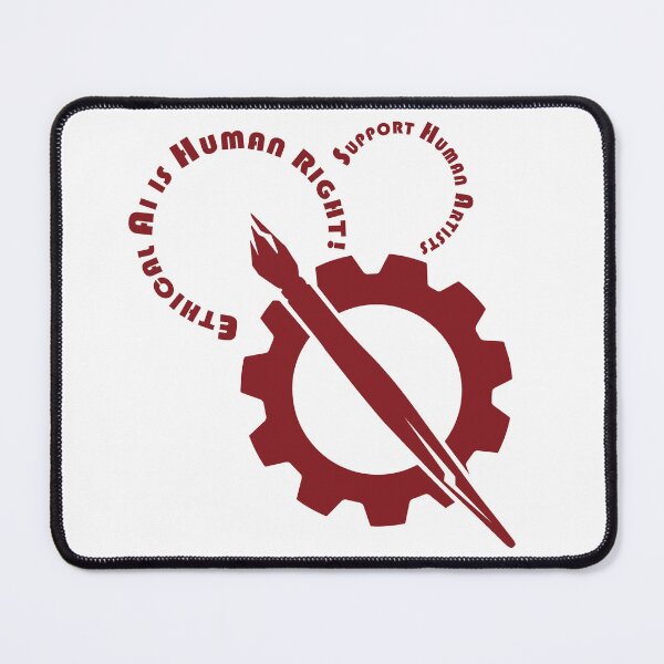 Item preview, Ethical AI Is Human Right designed and sold by Art-For-Humans.