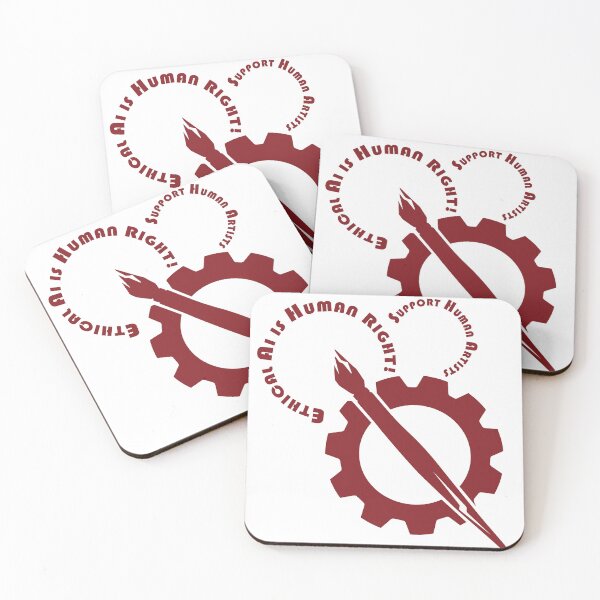 Item preview, Ethical AI Is Human Right designed and sold by Art-For-Humans.