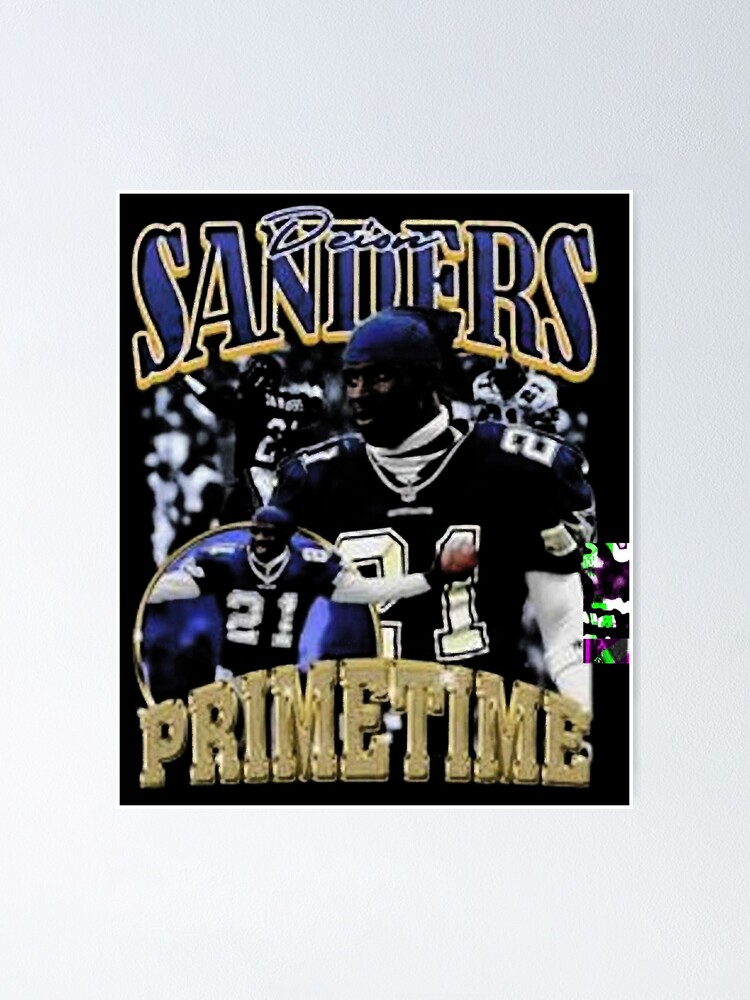 Vtg 90's Deion Sanders 21 Prime Time San Francisco 49ers 