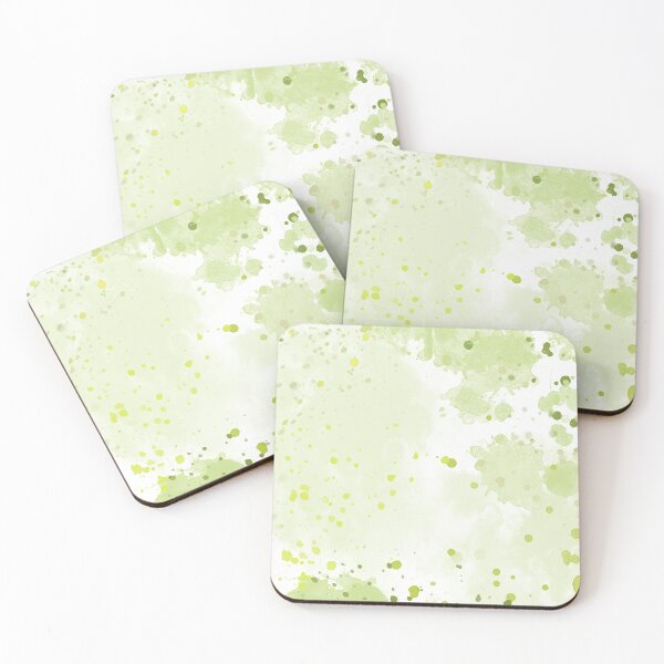 Item preview, Watercolor Splatters Green and Sage designed and sold by Cato99.