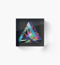 Penrose Triangle A & B Acrylic Block