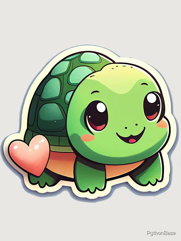 Thumbnail 6 of 6, Premium Oversized Sweatshirt, Turtle Stickers Cartoon Style designed and sold by PythonBase.