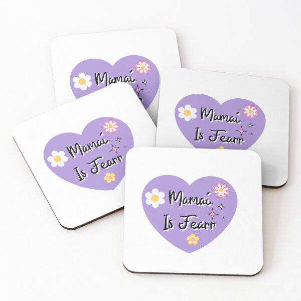 Item preview, Gaeilge Mamaí Is Fearr Mothers Day Purple Heart designed and sold by Irishprints.