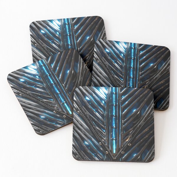 Item preview, Fake Fantasy Armor - Blue Breastplate designed and sold by JoanNinjaHen.