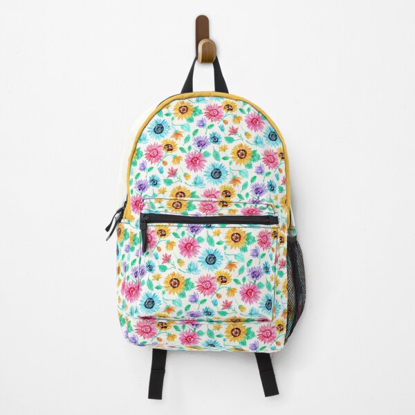 Item preview, Watercolour Rainbow Sunflowers designed and sold by Tangerine-Tane.