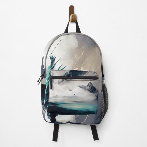 Item preview, Digital abstract painting of storm arriving featuring surrealism designed and sold by Piotrek0001.
