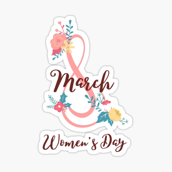 International Womens Day Sticker