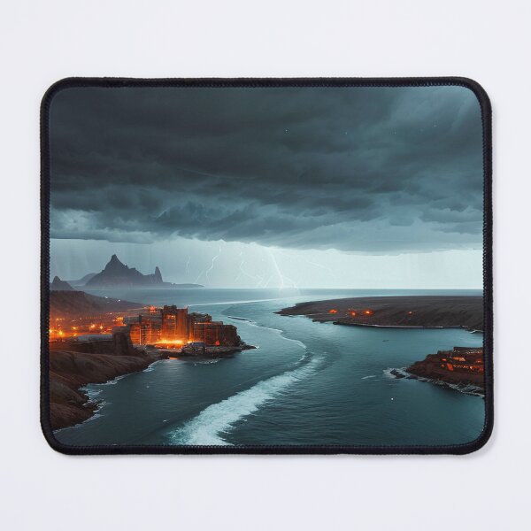 Item preview, Stormy Weather An Inspiring Environmental Painting designed and sold by D3monic.