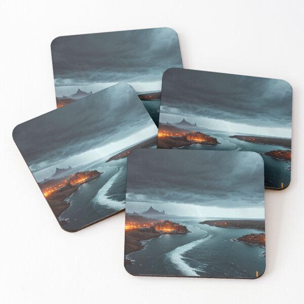 Item preview, Stormy Weather An Inspiring Environmental Painting designed and sold by D3monic.