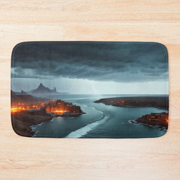 Item preview, Stormy Weather An Inspiring Environmental Painting designed and sold by D3monic.