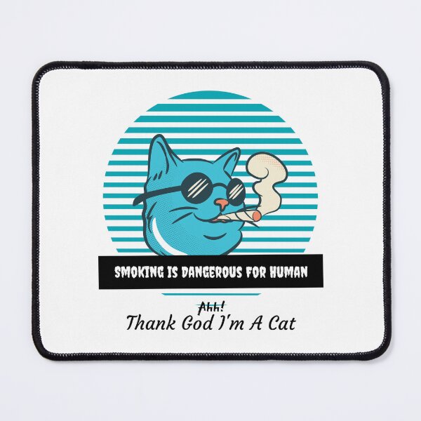 Item preview, Bossy Cat - Smoking Is Dangerous designed and sold by farhan20.