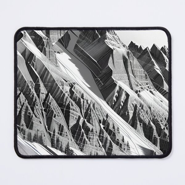 Item preview, Trippy Abstract Mountain Vibes 3 designed and sold by Benito Del Ray.