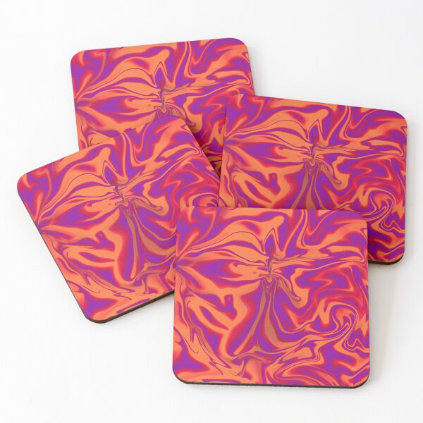 Item preview, Purple and Orange Abstract designed and sold by JenConArt.