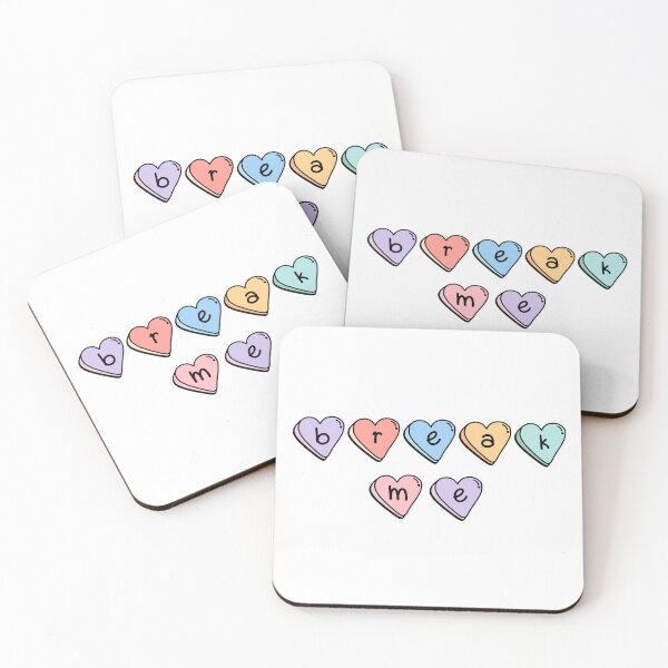 Item preview, Break Me (Candy Hearts) designed and sold by Wendy Bird.
