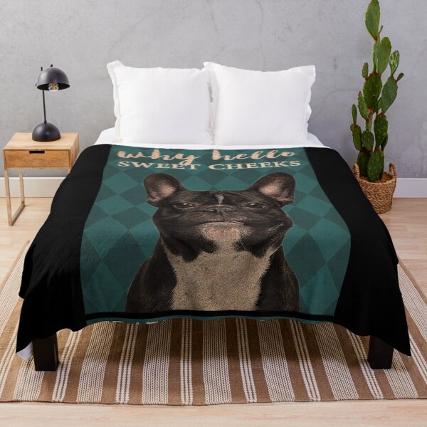 Item preview, Why Hello Sweet Cheeks frenchie lover designed and sold by Delmonico2022.