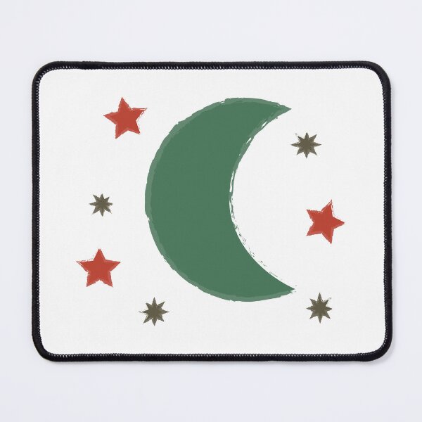 Item preview, Minimal Eucalyptus Moon designed and sold by FlorallyAllyArt.