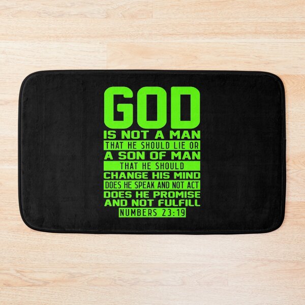 Item preview, Numbers 23:19 God Is Not A Man That He Should Lie designed and sold by plushism.