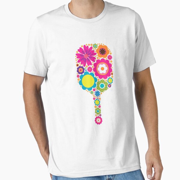 Item preview, Pickleball Paddle With Flowers designed and sold by Es4clhoting.