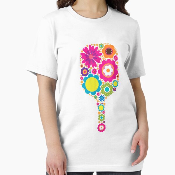 Item preview, Pickleball Paddle With Flowers designed and sold by Es4clhoting.