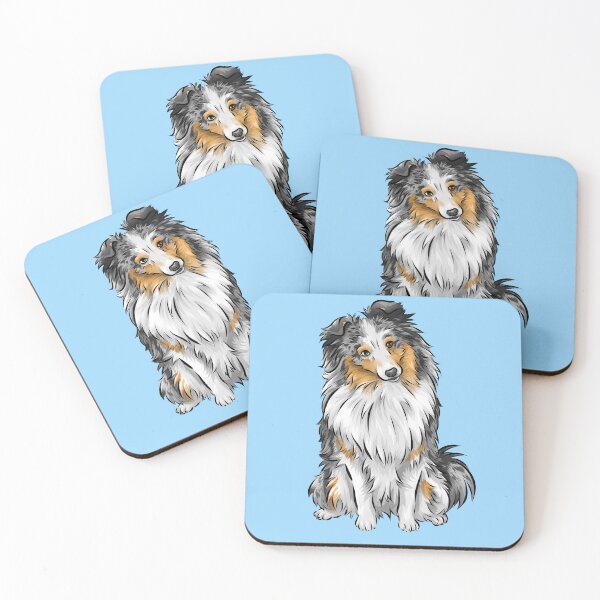Item preview, Sheltie | Shetland Sheepdog | Merle| Cute Dog Art designed and sold by shirinsart.