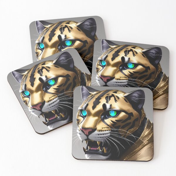 Item preview, Gold Panther designed and sold by Tw1nsAIArt.