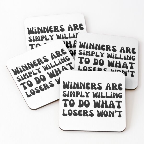 Item preview, Winners-Black designed and sold by DrawingAndText.