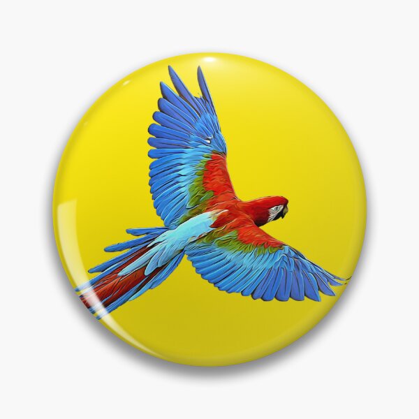 Item preview, Macaw stylized digital artwork designed and sold by felicioporto.