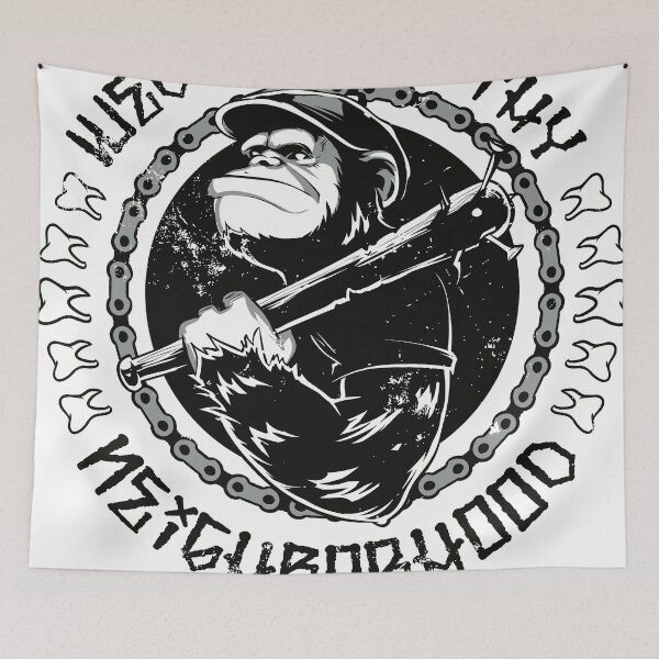 Item preview, Gansta Monkey T-Shirt designed and sold by webeller.