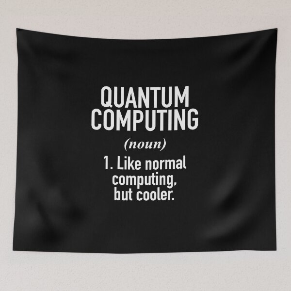 Item preview, Quantum Computing Defined designed and sold by HiddenVerb.