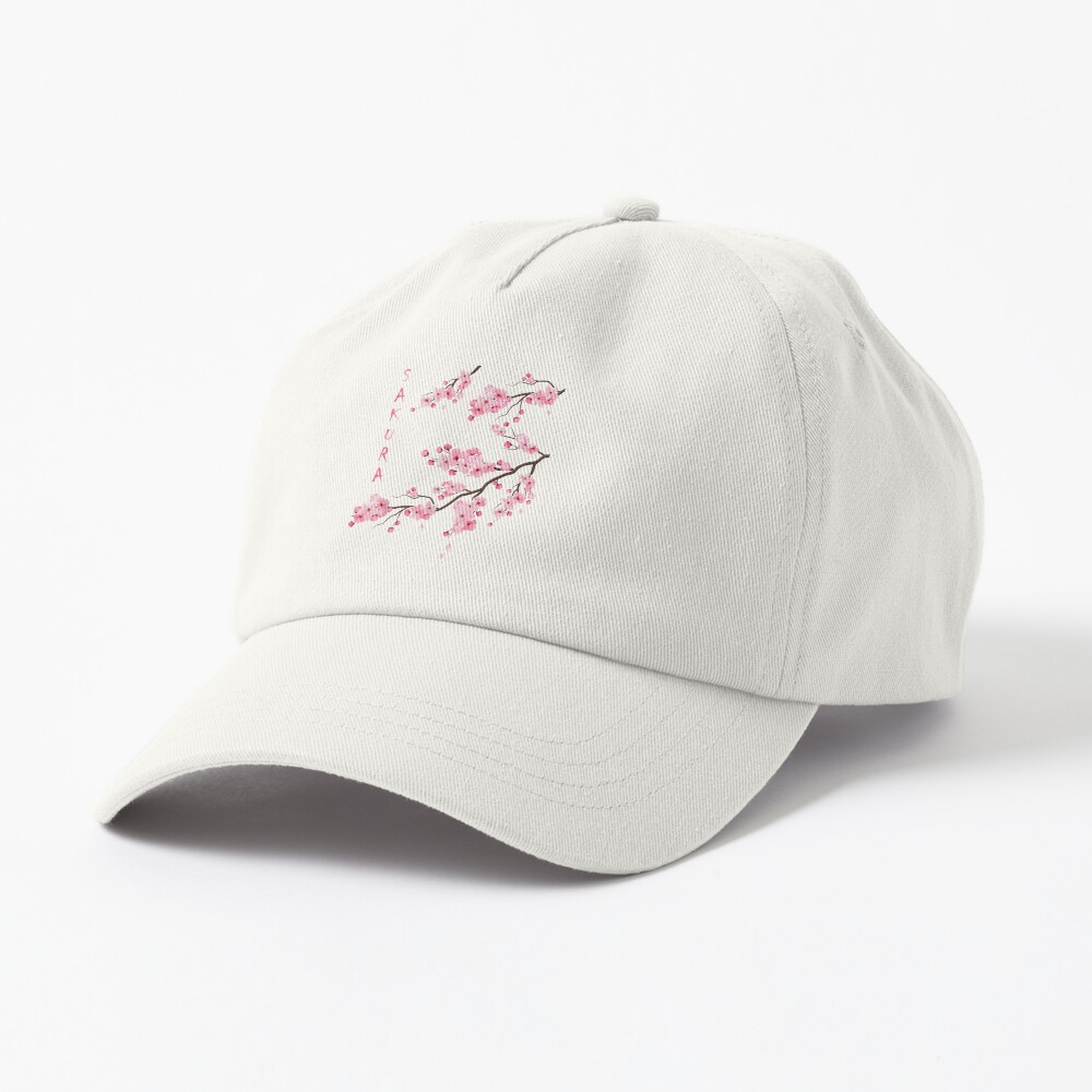 Vintage Sakura Cherry Blossom Tree Japanese Culture Trucker Hat